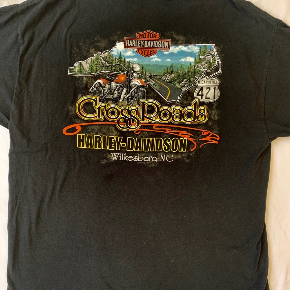 Vintage Harley Davidson Hog Shirt View 4